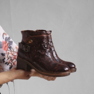 Distressed Handmade Retro Boots 35-41 | Present Skor