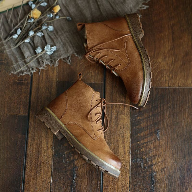 Brittisk Spetsad Dragkedja Martin Boots | Present Skor