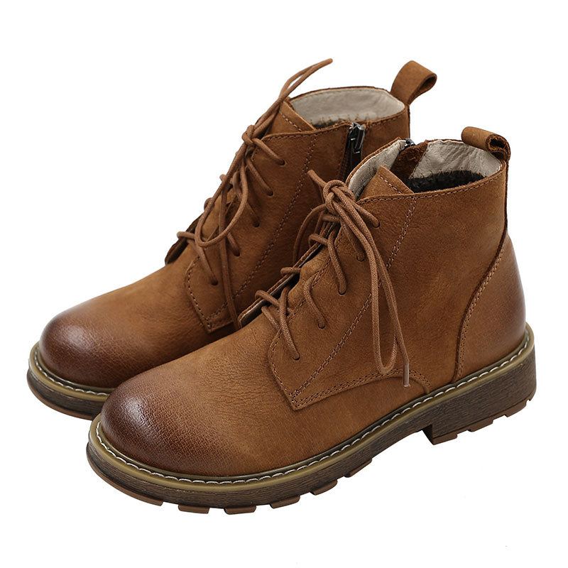 Brittisk Spetsad Dragkedja Martin Boots | Present Skor