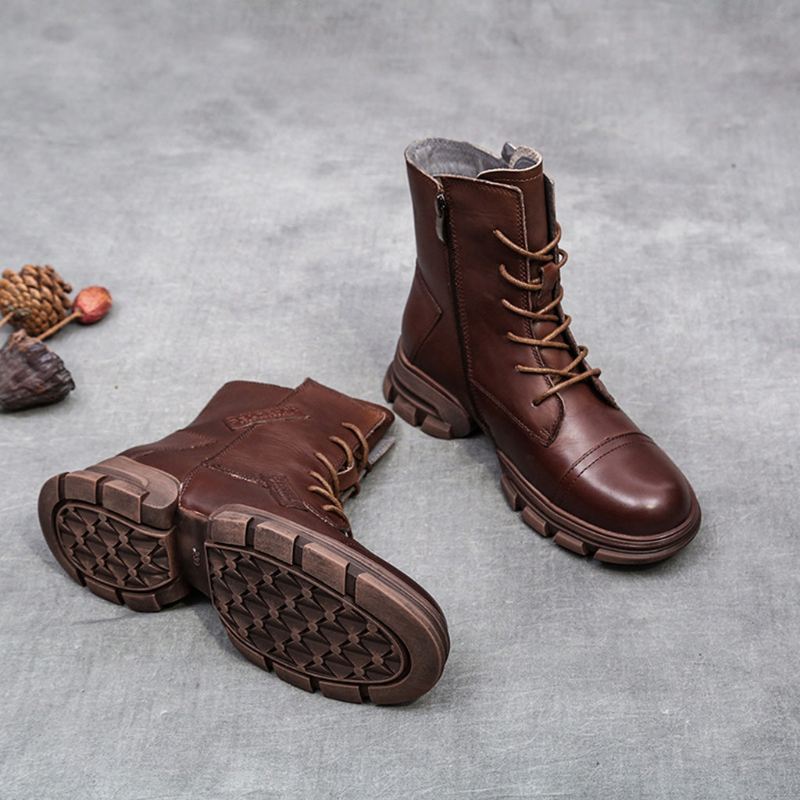 Handgjord Sammet Dammode Martin Boots