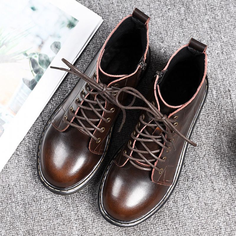 Höst Vinter Retro Litterär Martin Boots | Present Skor