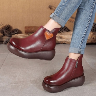 Dam Vattentät Platform Retro Boots 34-44 | Present Skor