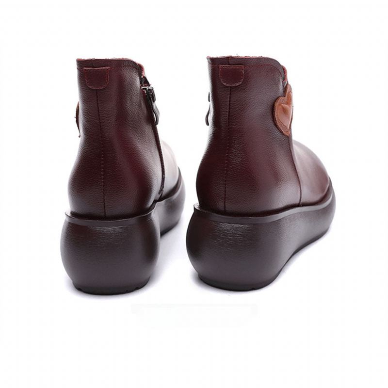 Dam Vattentät Platform Retro Boots 34-44 | Present Skor