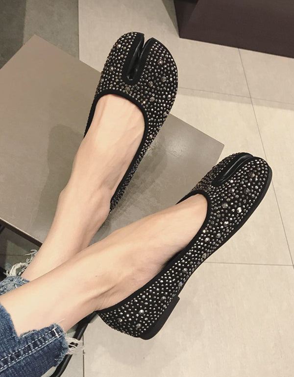 Mocka Diamond Split Toe Spring Shoes