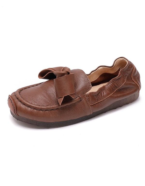 Retro Bekväma Slip-on Loafers För Kvinnor