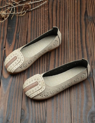 Summer Simple Andas Retro Flat Shoes