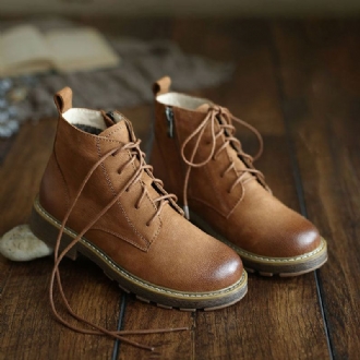 Brittisk Spetsad Dragkedja Martin Boots | Present Skor