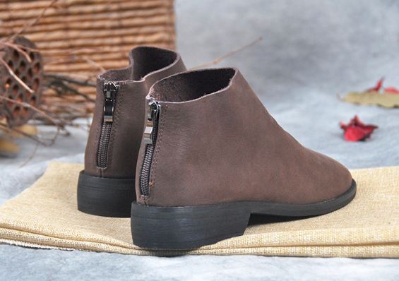 Chelsea Velvet Simple Casual Boots | Present Skor