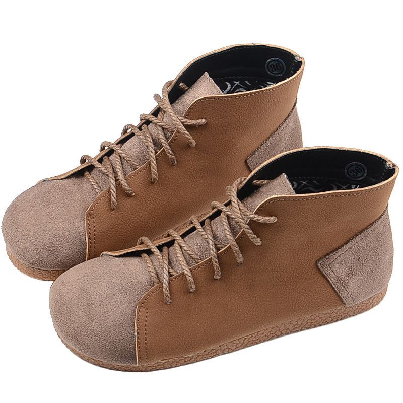 Höst Handgjorda Casual Kvinnor Korta Boots |presentskor