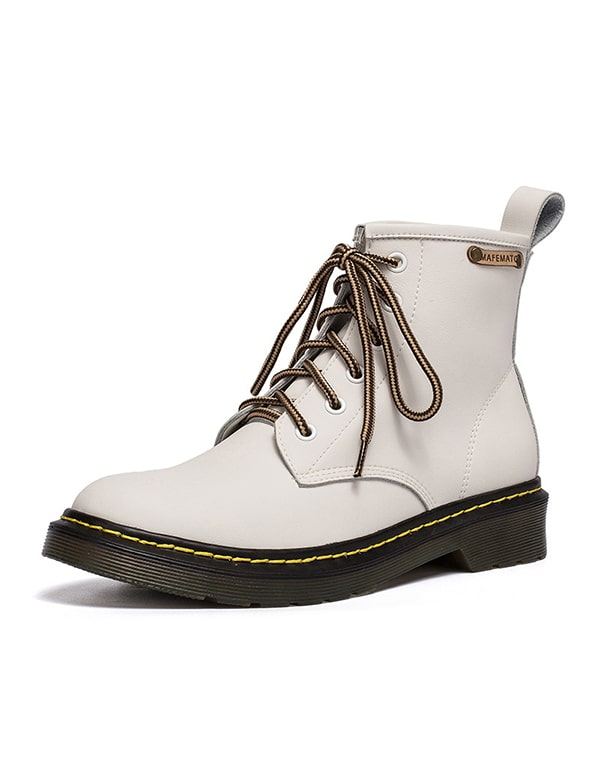 Höst Smooth Leather Dam Doc Marten Boots