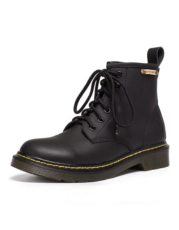 Höst Smooth Leather Dam Doc Marten Boots