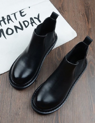 Höstvinter Chelsea Boots Tjocksulor