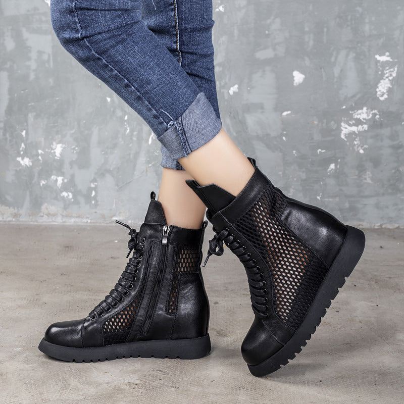 Wedge Hollow Boots Svart