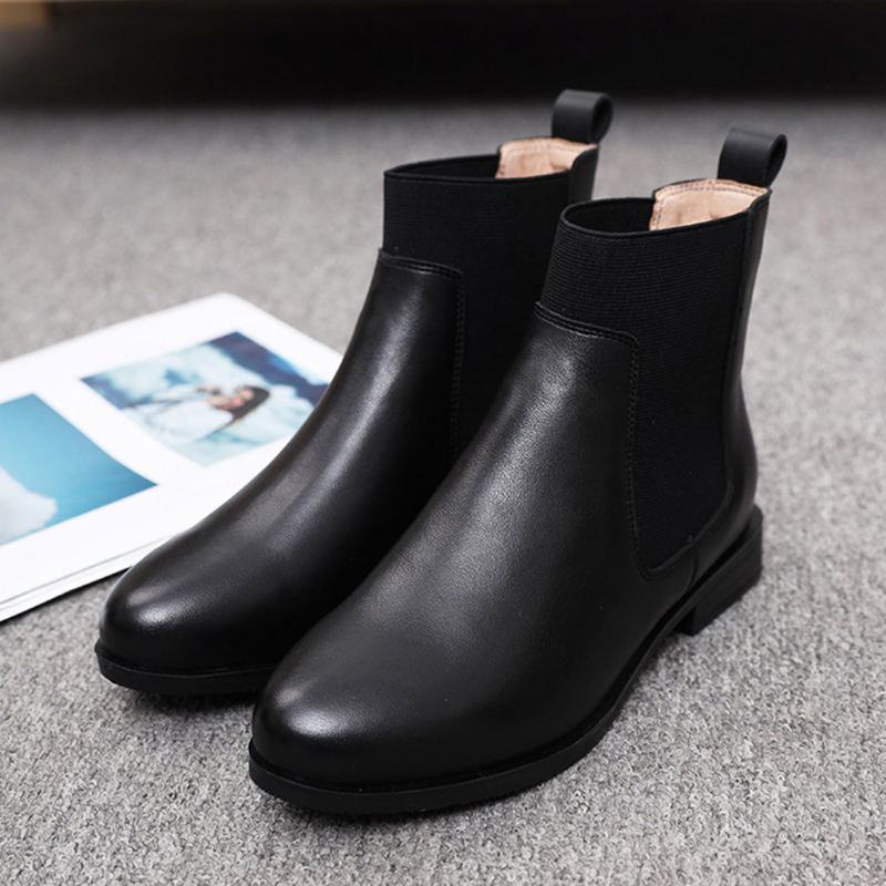 Höst Vinter Chelsea Short Boots | Present Skor