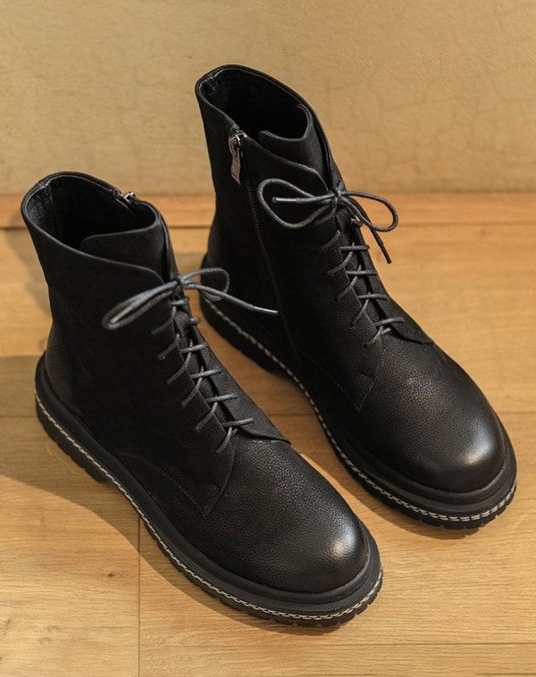 Höst Vinter Vintage Bekväma Velvet Short Boots