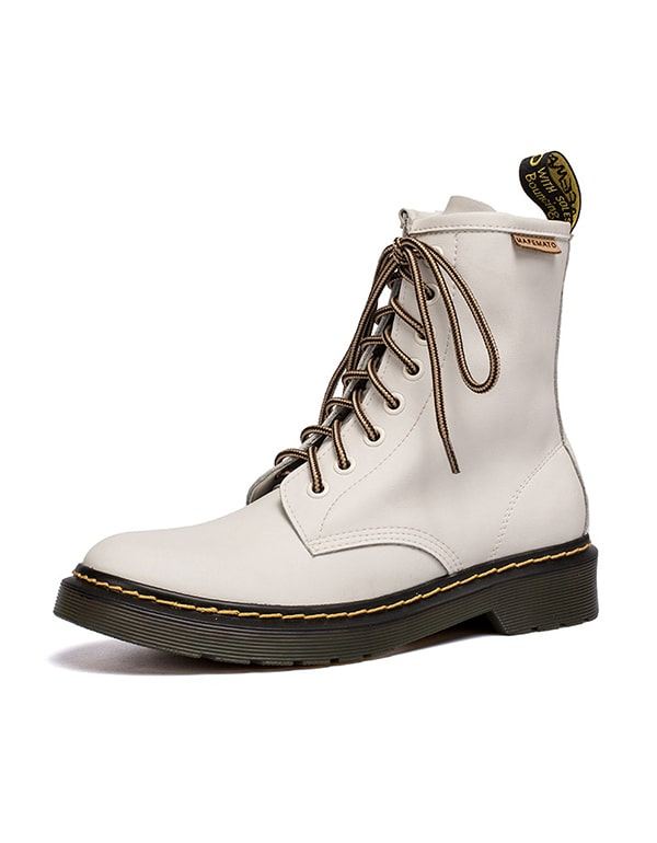 Vinter Höst Smooth Läder Lace Up Dr Marten Boots