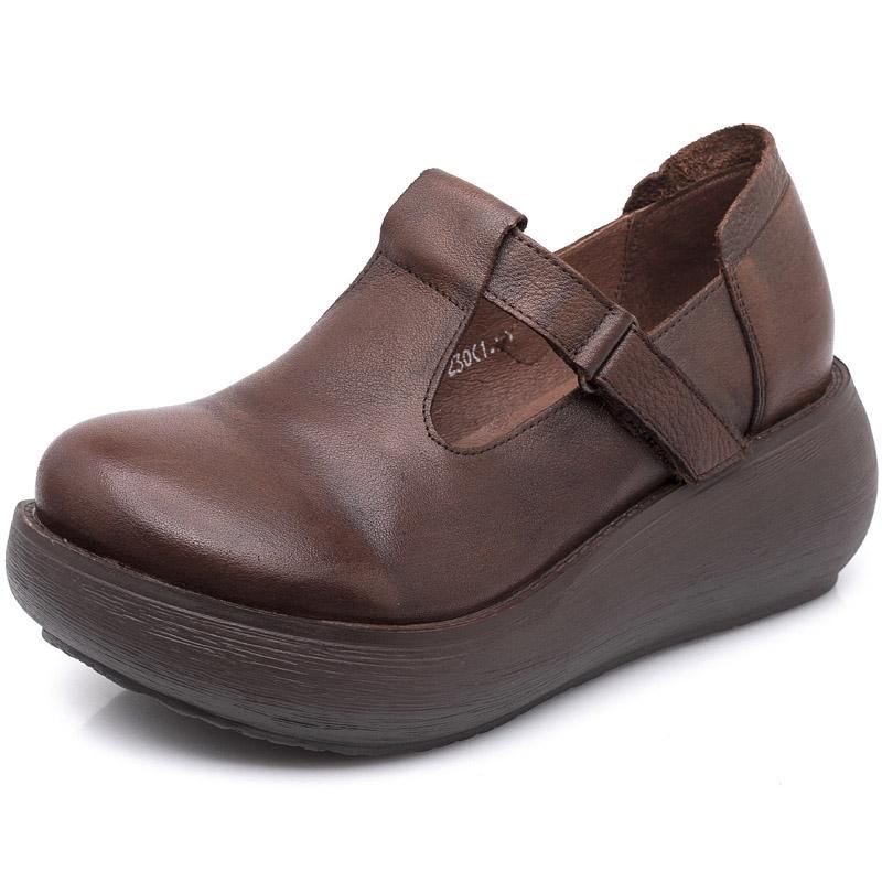 Summer Retro Wedge Sandaler För Kvinnor