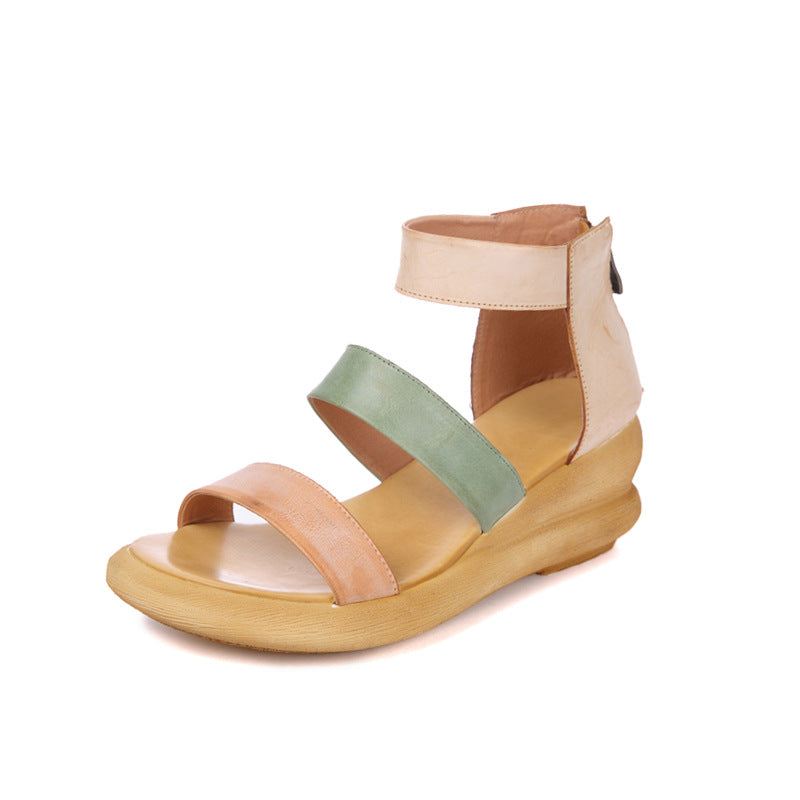 Summer Wedge Roman Sandaler