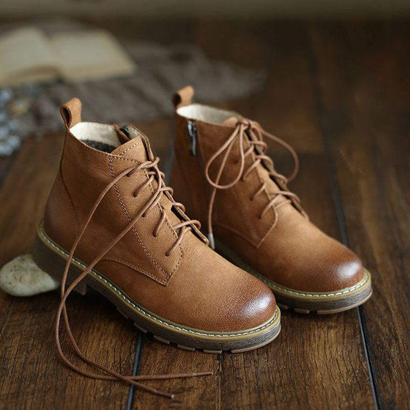 Brittisk Spetsad Dragkedja Martin Boots | Present Skor